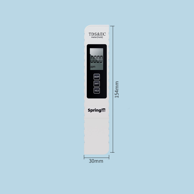 Testeur de Qualité d'Eau 3 en 1 – Mesure TDS, EC et Température (Vente Directe d'Usine)