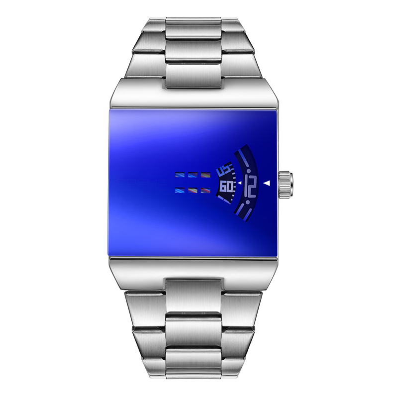 ⌚✨💼 PROMO -50% ! Montre à Quartz pour Homme, Cadran Carré – Style Vintage, Mouvement Précis & Bracelet en Cuir (8 Modèles)