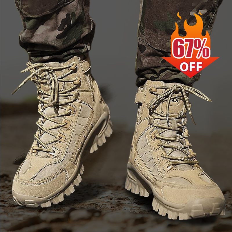 🥾48 % de réduction – Offre spéciale!🔥Bottes de sport tactiques montantes💧Imperméables & antidérapantes, durabilité améliorée