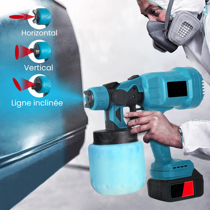 ⏳ Offre Spéciale à Durée Limitée ⏰ Pistolet à Peinture Électrique Sans Fil — Puissant, Léger et Pratique 🔫