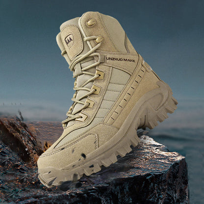 🥾48 % de réduction – Offre spéciale!🔥Bottes de sport tactiques montantes💧Imperméables & antidérapantes, durabilité améliorée