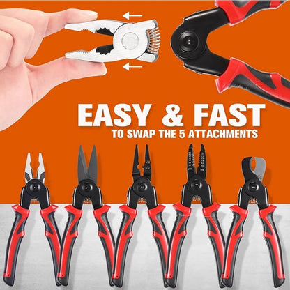 Limited Time Offer: 60% OFF - 5-in-1 All-Purpose, Heavy-Duty Tool Kit for Any Task