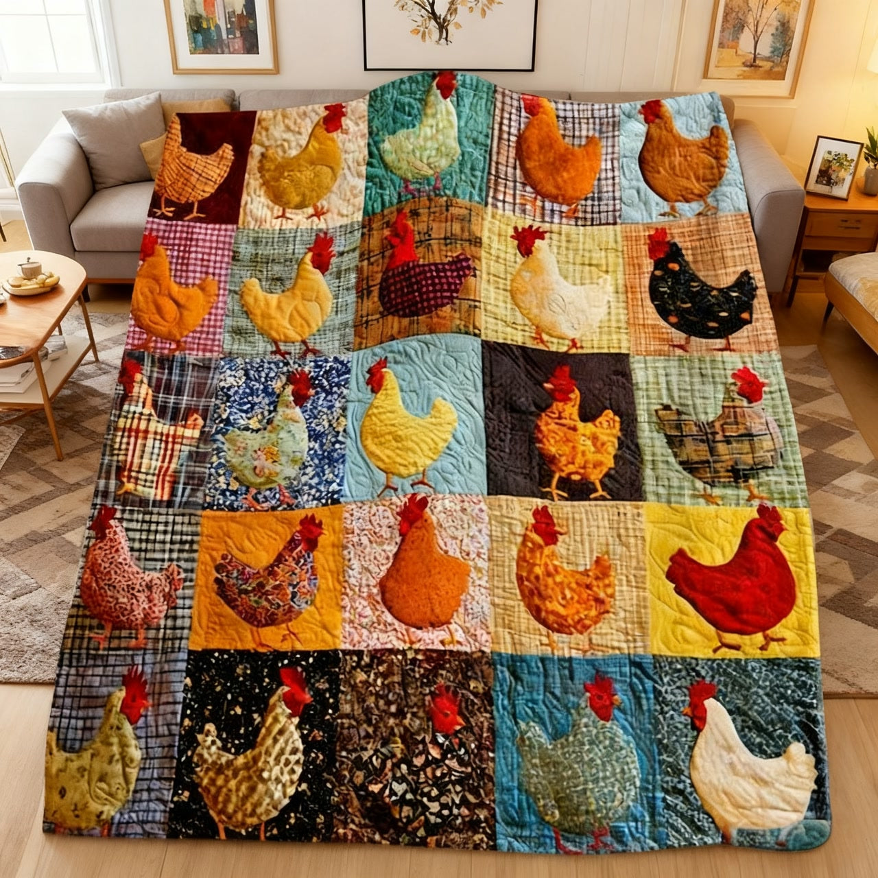 🎁 Couverture de sieste ultra tendance et confort absolu 🐔