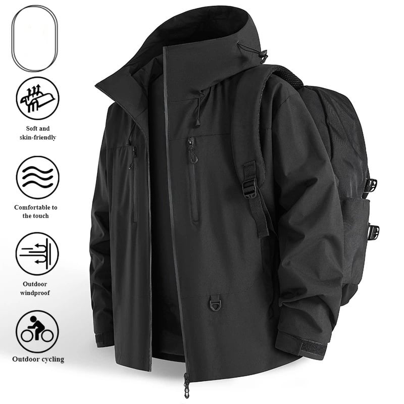 🧥 Nouveauté 2026 | Veste Imperméable à Capuche | Sport & Plein Air ⚡【Juste Arrivé】