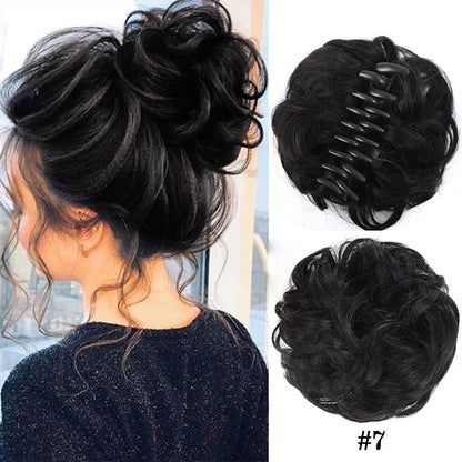 ✨Perruque à Pinces avec Cheveux Naturels – Look Naturel et Facile à Porter