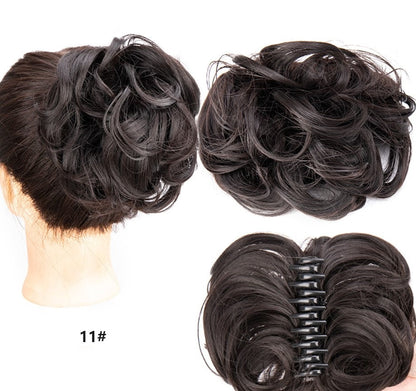✨Perruque à Pinces avec Cheveux Naturels – Look Naturel et Facile à Porter