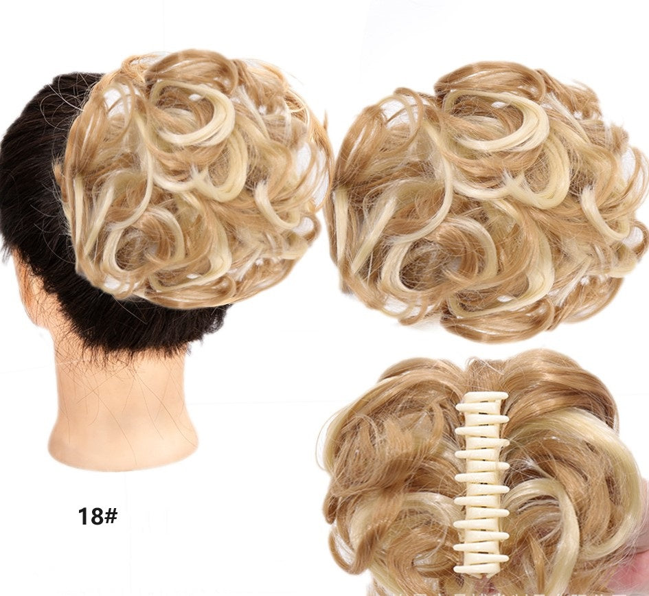 ✨Perruque à Pinces avec Cheveux Naturels – Look Naturel et Facile à Porter