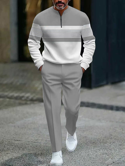👔Ensemble Homme Imprimé – Coupe Décontractée, Respirant | Boostez Votre Look Casual 🎁【-50%】