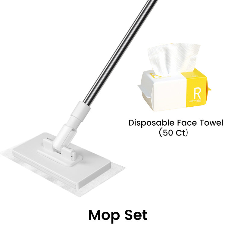 🔥 Promo exclusive -60% sur la Serpillère Réutilisable avec Pince Biomimétique Auto-Serrante, Manche Télescopique 100 cm, Rotation 360° et Écologique (Multi-Surfaces) !