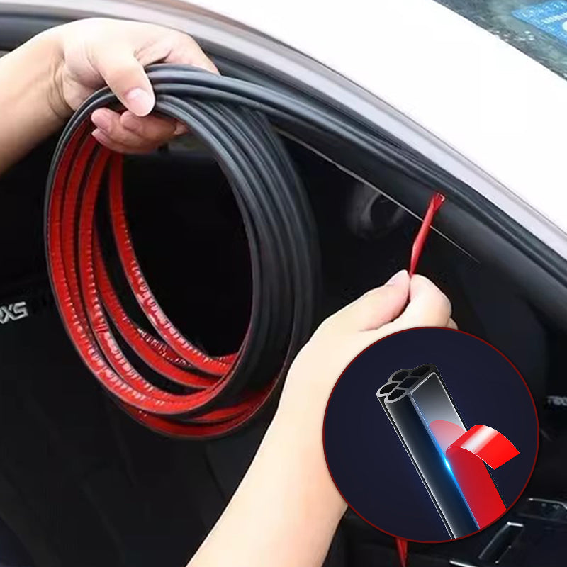 Bande d'Étanchéité en Caoutchouc pour Voiture – Anti-Bruit et Anti-Poussière, Étanchéité Durable et Silencieuse