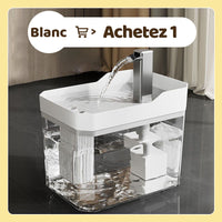 🔥 50% DE RÉDUCTION - Fontaine à Eau Automatique pour Animaux, Capacité 1,5 L, Fonctionnement Silencieux et Écoulement Continu pour une Hydratation Optimale 🐱💧