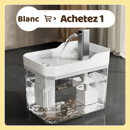 🔥 50% DE RÉDUCTION - Fontaine à Eau Automatique pour Animaux, Capacité 1,5 L, Fonctionnement Silencieux et Écoulement Continu pour une Hydratation Optimale 🐱💧