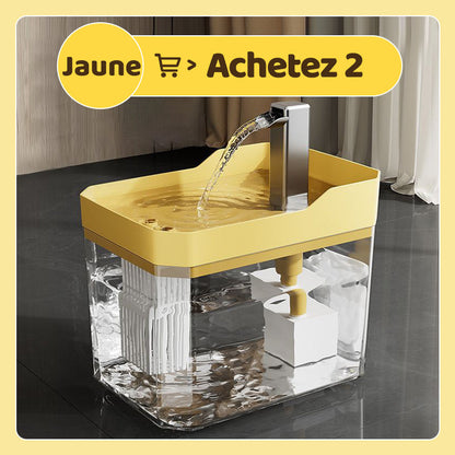 🔥 50% DE RÉDUCTION - Fontaine à Eau Automatique pour Animaux, Capacité 1,5 L, Fonctionnement Silencieux et Écoulement Continu pour une Hydratation Optimale 🐱💧