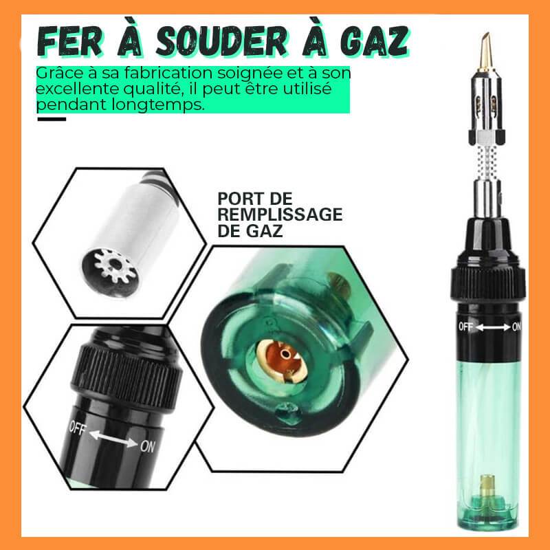 🔥Fer à souder portatif 4 en 1 au gaz – économie de 50%🔥
