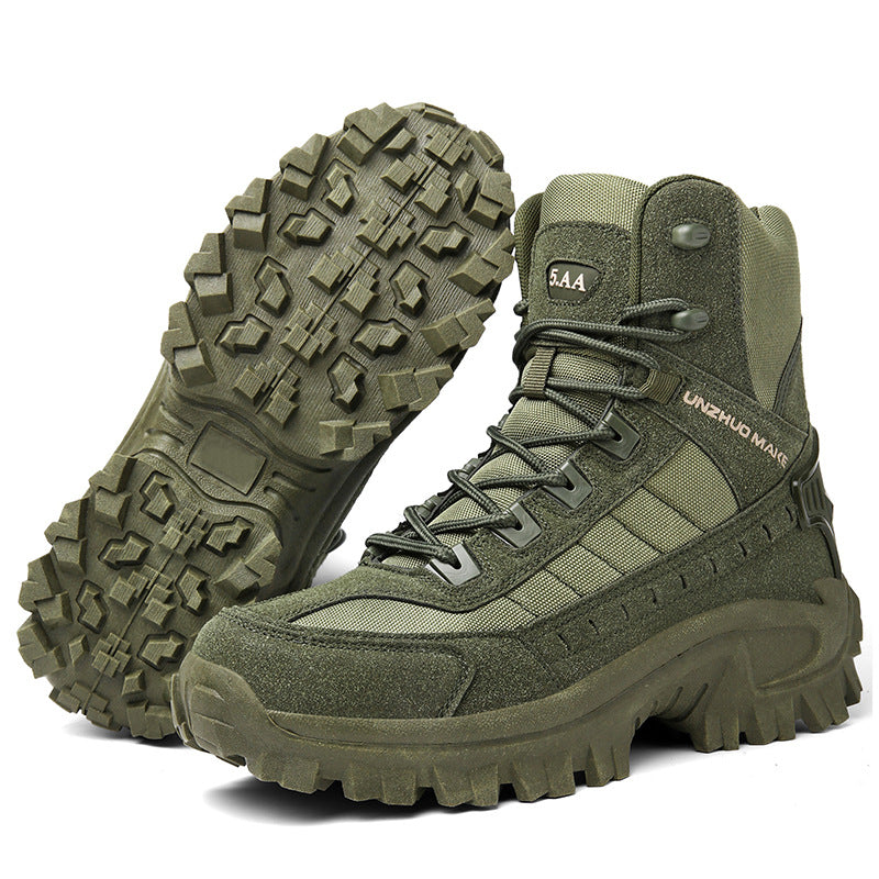 🥾48 % de réduction – Offre spéciale!🔥Bottes de sport tactiques montantes💧Imperméables & antidérapantes, durabilité améliorée