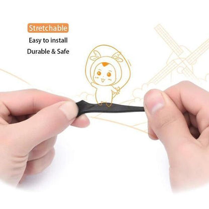 Nouvelle Version 2026 – Élastiques Anti-Glisse pour Lunettes | Confort et Adhérence Optimisés | Offre: 1 acheté = 3 offerts