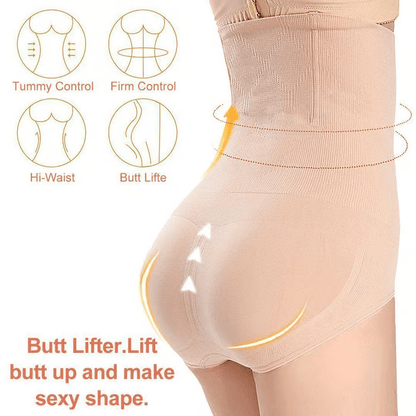 🎁Dernier jour - 1 acheté, 1 offert🎉Culotte gainante taille haute pour un ventre plat