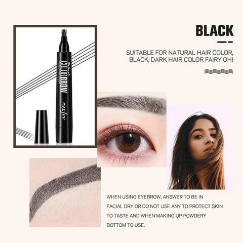 🔥Crayon à sourcils 4-End Natural — créez rapidement des sourcils élégants et parfaitement définis🔥
