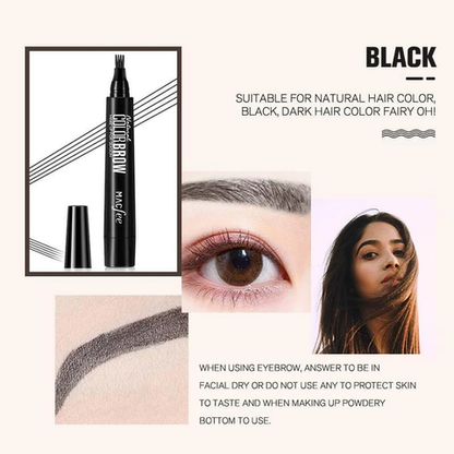 🔥Crayon à sourcils 4-End Natural — créez rapidement des sourcils élégants et parfaitement définis🔥