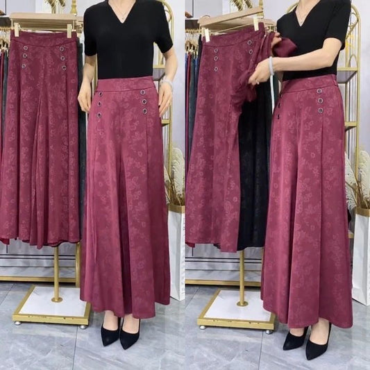 Pantalon à taille haute