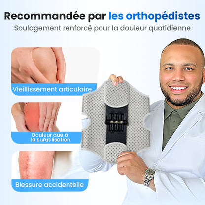 Genouillère ajustable de protection du genou pour le sport