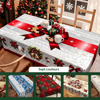 Nappe élégante à motif de Noël – 46% de réduction, stock limité