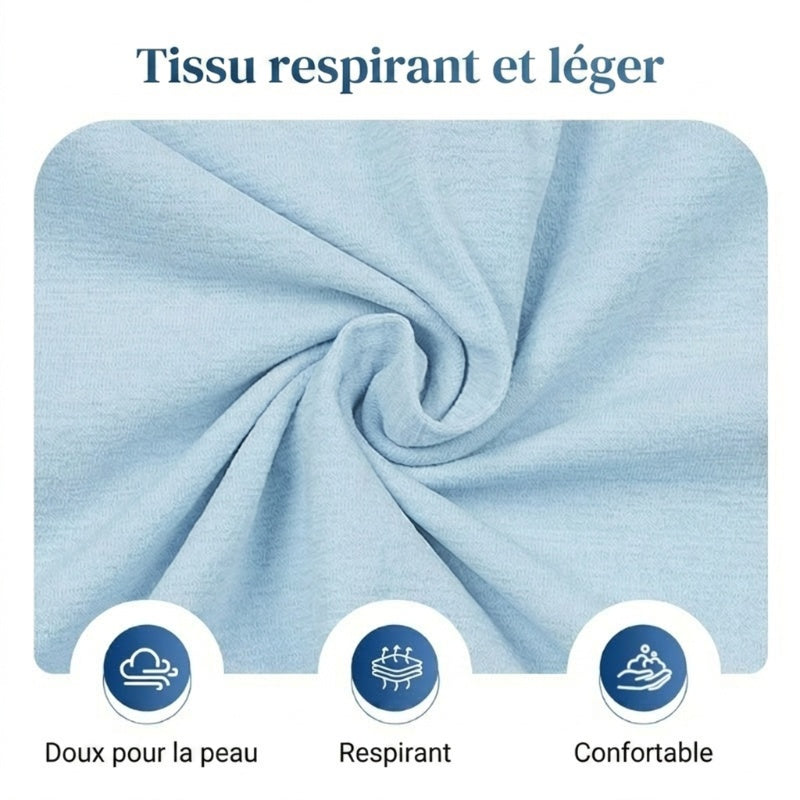✨53 % de réduction 🔥💙 Ensemble décontracté composé d'un haut long superposé à col rond et d'un pantalon à jambes larges