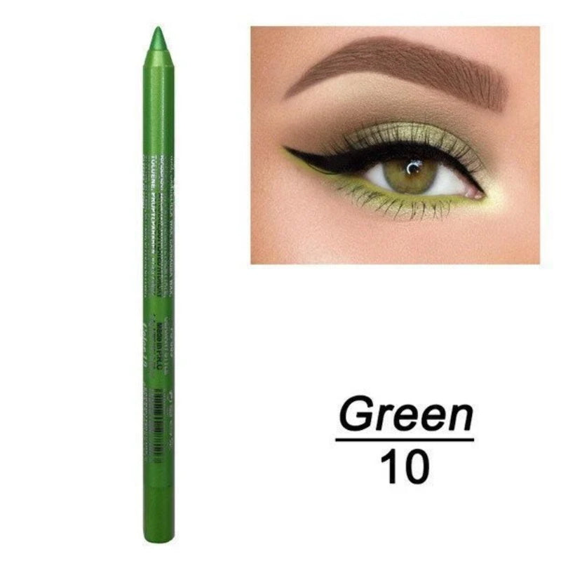 Eyeliner Coloré à longue tenue – Waterproof 24h 💧✨