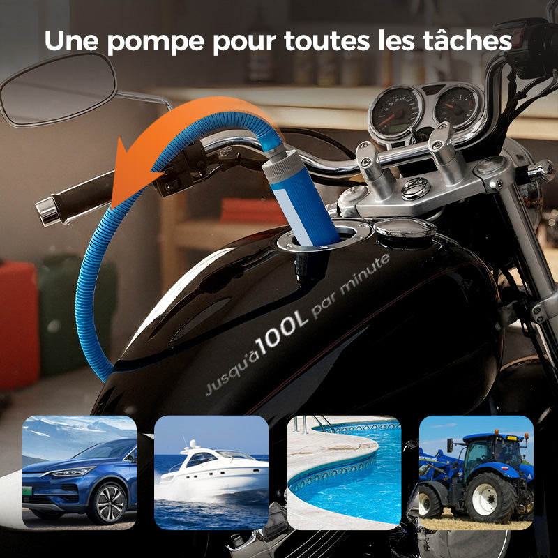 51% de réduction ! Ensemble Pompe à Huile et Eau Haute Puissance — Performances Élevées, Portable et Multifonctionnel 💪🔋✨