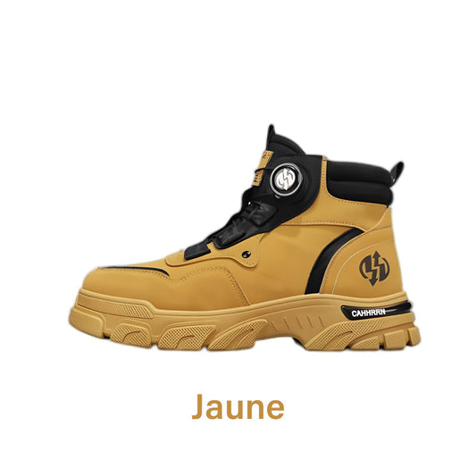 ⏳Offre spéciale limitée dans le temps⏰Chaussures de travail à boucle pivotante pour hommes (imperméables, antidérapantes, confortables et respirantes)