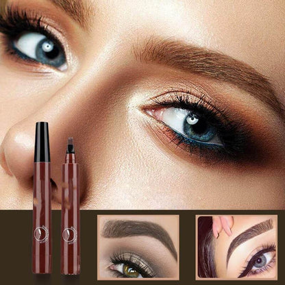 🔥Crayon à sourcils 4-End Natural — créez rapidement des sourcils élégants et parfaitement définis🔥