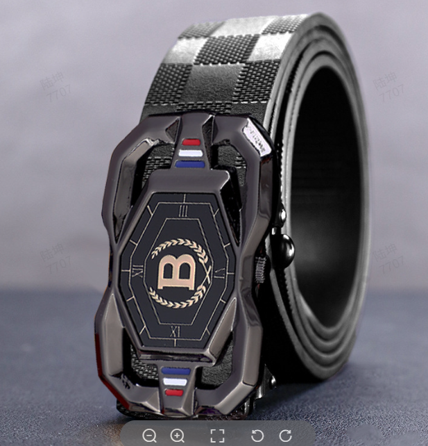 📢📢50 %  DE RÉDUCTION !! ⏰🐊Ceinture en cuir pour homme avec motif crocodile raffiné, boucle automatique et fabriquée en cuir de vachette.