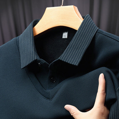 🔥50% DE RÉDUCTION ! 🍂 Chemise à Col Rayé 2 Pièces 👔📦