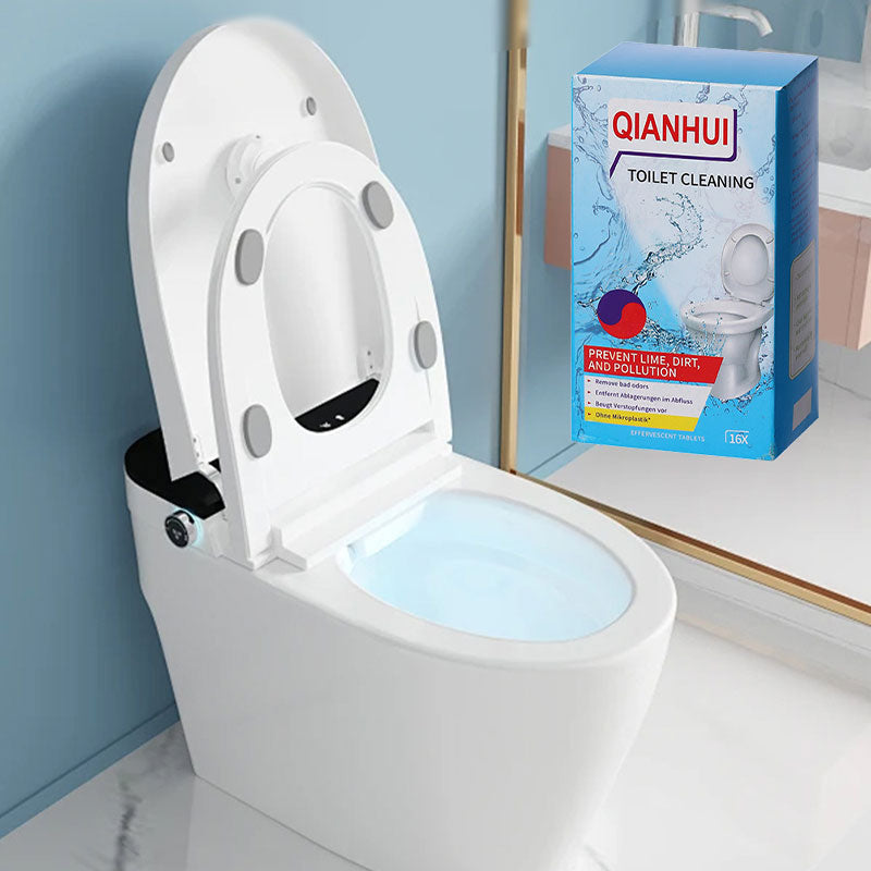 ✨🚽 Tablettes effervescentes nettoyantes pour toilettes – détartrage et décontamination, élimination des dépôts urinaires et des odeurs