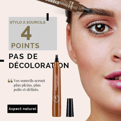 🔥Crayon à sourcils 4-End Natural — créez rapidement des sourcils élégants et parfaitement définis🔥