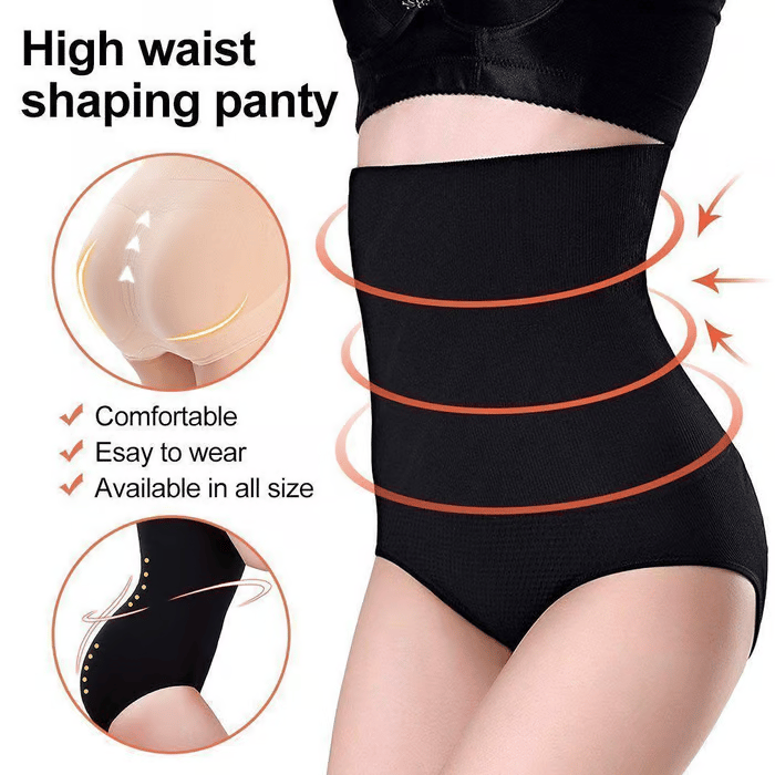 🎁Dernier jour - 1 acheté, 1 offert🎉Culotte gainante taille haute pour un ventre plat