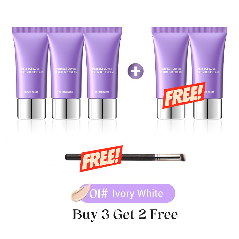 ✨ Perfect Cover Serum BB Cream – BB crème enrichie d’un sérum au lysat de ferment de bifida pour une couvrance parfaite