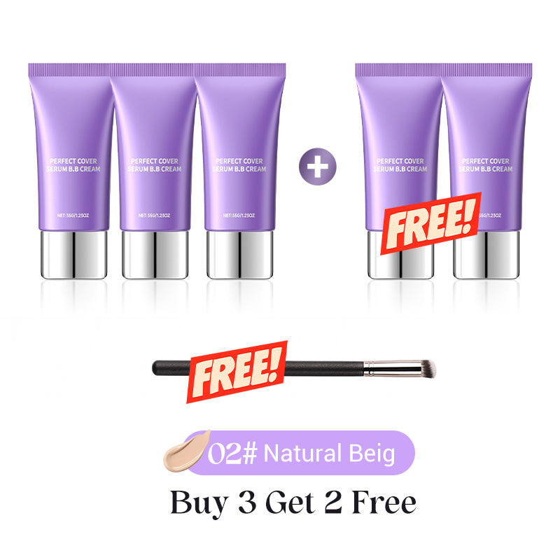 ✨ Perfect Cover Serum BB Cream – BB crème enrichie d’un sérum au lysat de ferment de bifida pour une couvrance parfaite