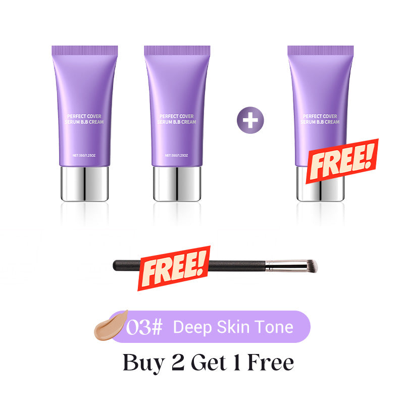 ✨ Perfect Cover Serum BB Cream – BB crème enrichie d’un sérum au lysat de ferment de bifida pour une couvrance parfaite