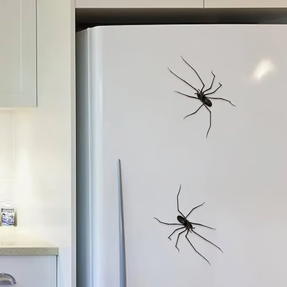 📢📢50 % de réduction !! ⏰Aimant araignée pour réfrigérateur🎁Aimants araignées réalistes, pour réfrigérateur, porte de garage ou voiture
