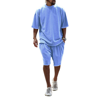 👕50 % DE RÉDUCTION 🏃 | Ensemble de sport sans manches pour homme – Coupe décontractée et évacuation de l'humidité