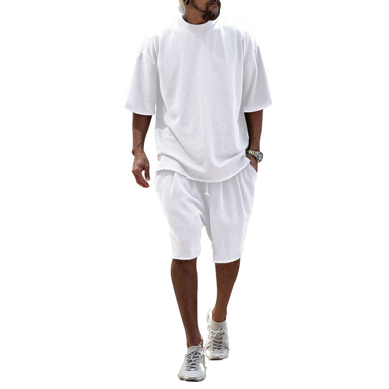 👕50 % DE RÉDUCTION 🏃 | Ensemble de sport sans manches pour homme – Coupe décontractée et évacuation de l'humidité