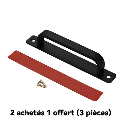 Poignée de porte en alliage d’aluminium - design moderne, robuste et légère