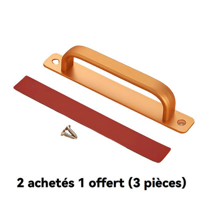 Poignée de porte en alliage d’aluminium - design moderne, robuste et légère