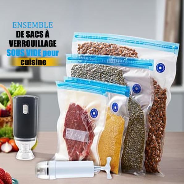 Vente éclair : -50 % sur le kit de sacs sous vide