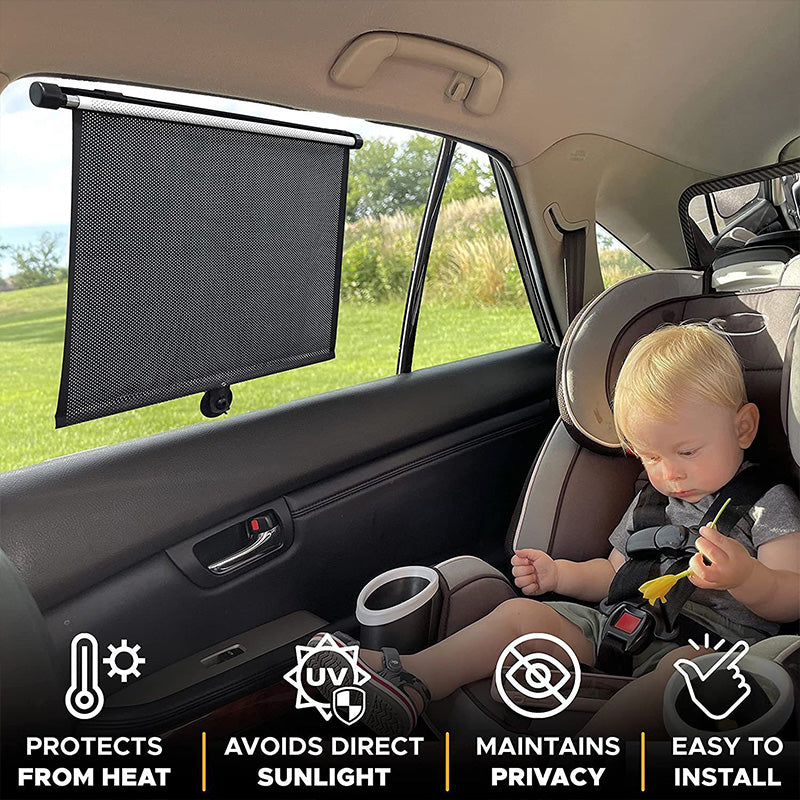 💎 -49% STORE SOLAIRE RÉTRACTABLE — Protection UV et Anti-Éblouissement pour Voiture et Maison, Ajustable et Universel