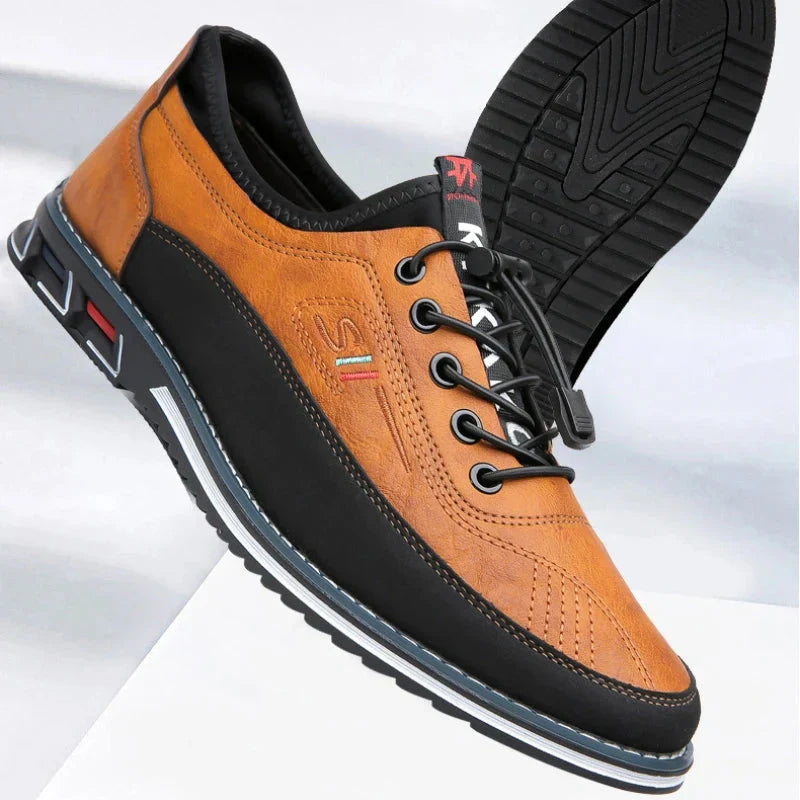 ⏰🔥 PROMO FLASH 50% ! Chaussures Classiques en Cuir pour Homme – Cuir de Qualité Supérieure, Semelle en Caoutchouc, Confort Optimal, Polyvalentes pour Toutes Occasions ✨