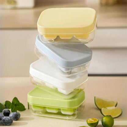 Promo limitée 50% : Mini Bac à Glaçons Réutilisable 6 Compartiments – Fermeture Rapide, Sans BPA, Démoulage Facile, Silicone Alimentaire, Compact pour Petit Congélateur