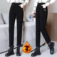 🔥 50% DE RÉDUCTION! 💫 PANTALON CHAUD FEMME - Taille Haute & Doublure Polaire, Confort Optimal pour L'Hiver, Idéal pour Sport et Loisirs ❄️👖