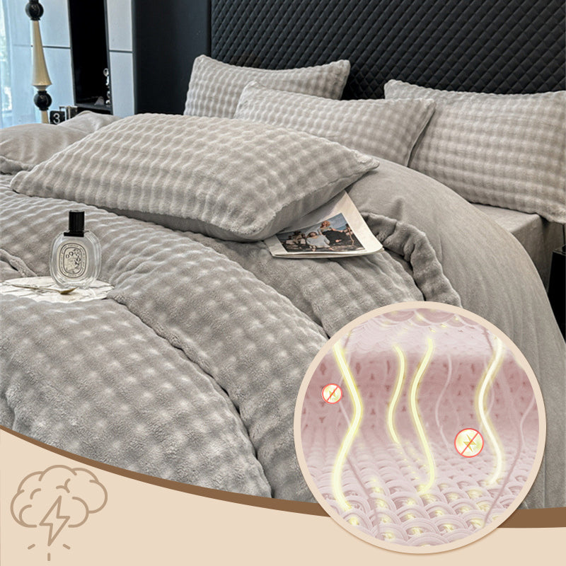 ⚡ Promo exceptionnelle – 69% de réduction : Ensemble de Couette en Velours Lait 1800F avec Housse et Fermeture Éclair pour une Chaleur Douce et un Confort Inégalé cet Hiver ❄️✨